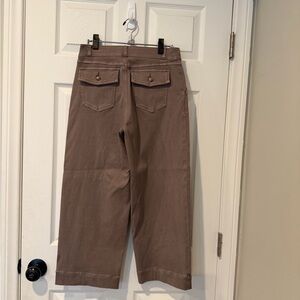 SPANX Tan Cropped Pants
